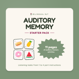 AUDITORY MEMORY