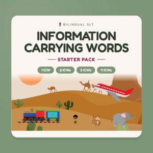 Information Carrying Words Activity Sheet