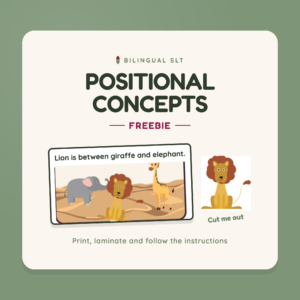 Lion Positional Concepts Freebie